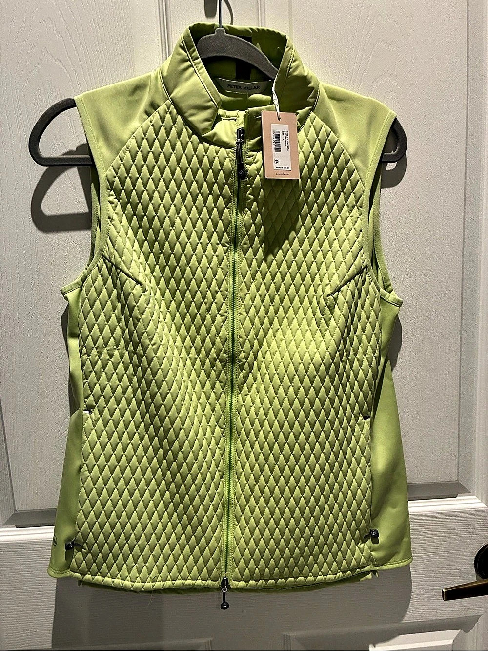 Peter Millar Reversible Quilted Vest Quilted Vest in Green Size XL NWT